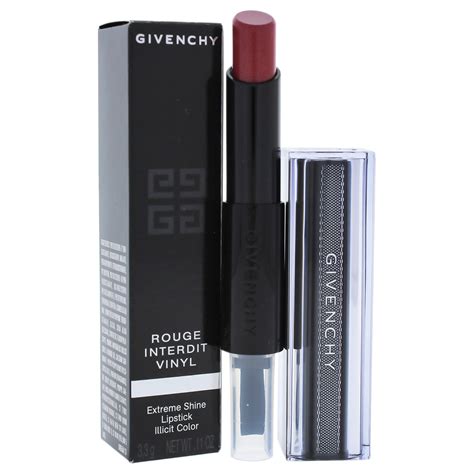 Givenchy Rouge Interdit Vinyl Extreme Shine Lipstick, Essence of 